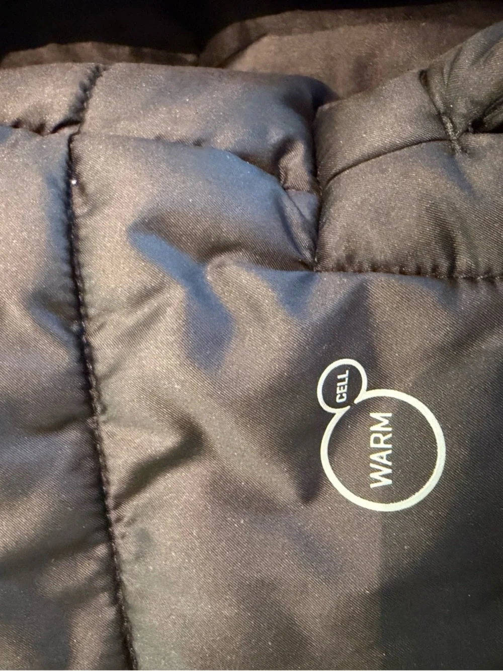 Puma Dark Gray Quilted Puffer Coat with Hood - Picture 8 of 8